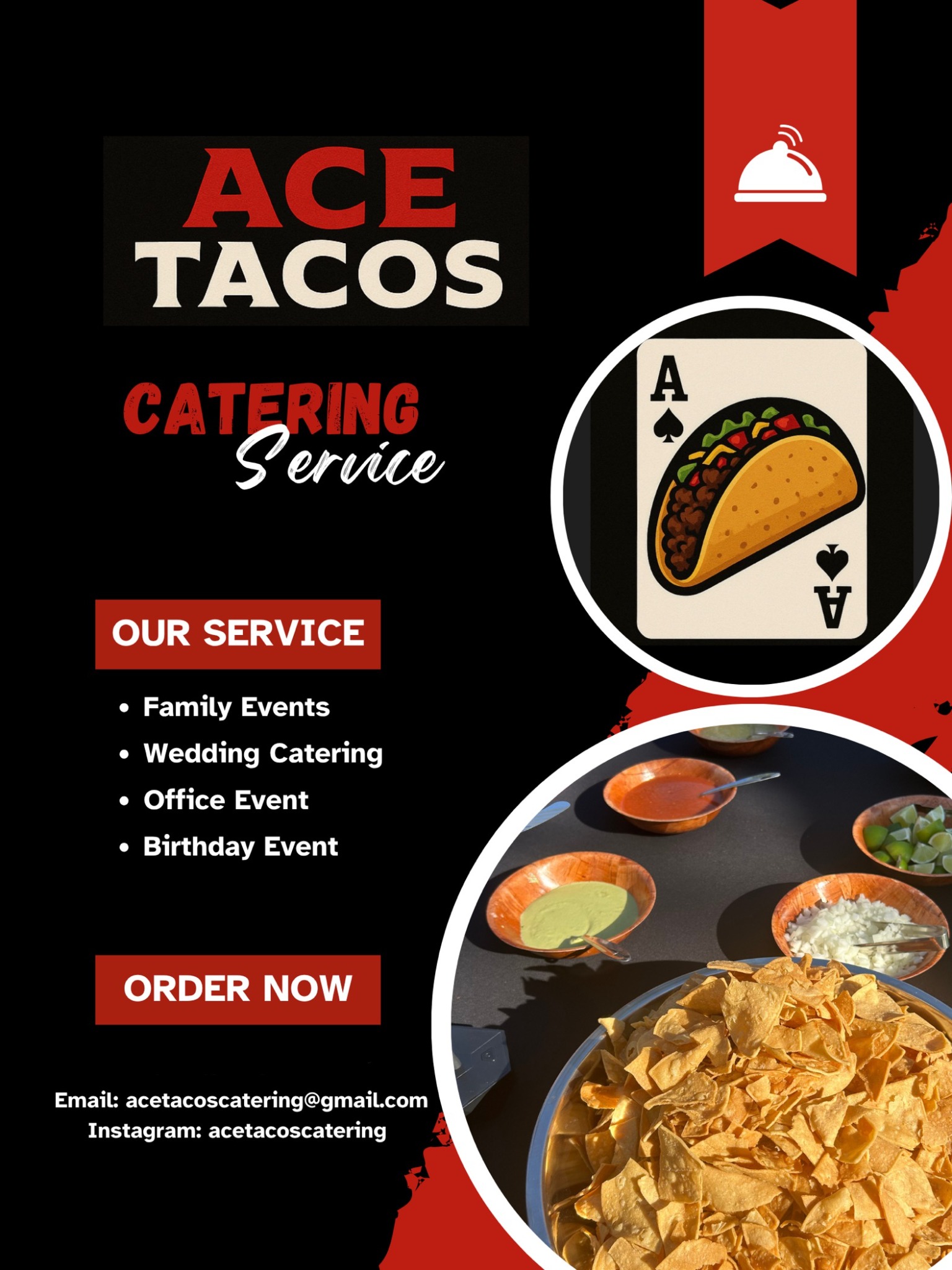 Ace Tacos flyer